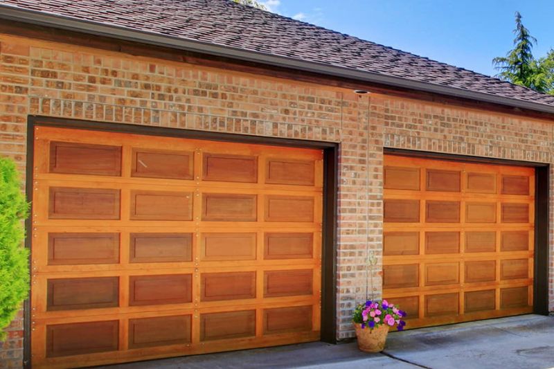 Ribbed Garage Door Panels
