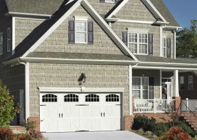 Double cariage house garage door